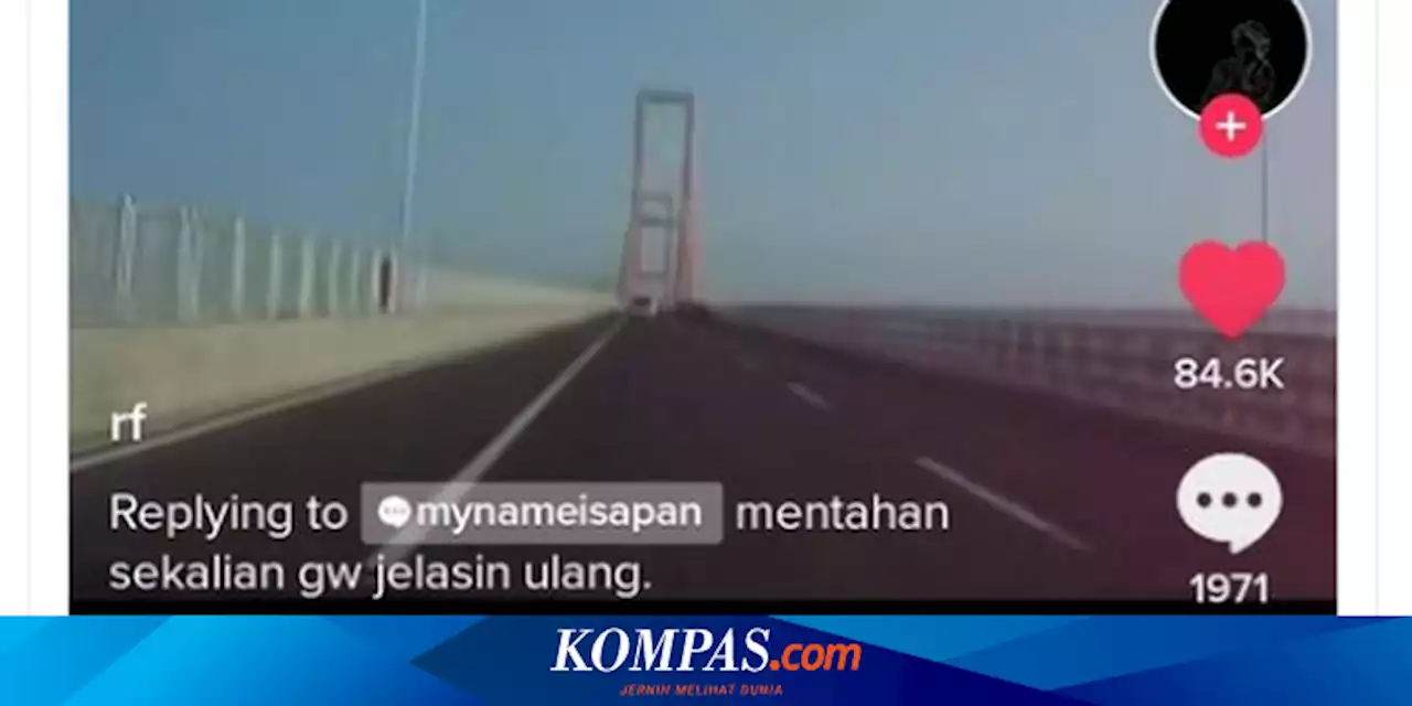 Video Viral Jembatan Suramadu 2008 Dikaitkan Dunia Lain, Ini Kata Perekamnya