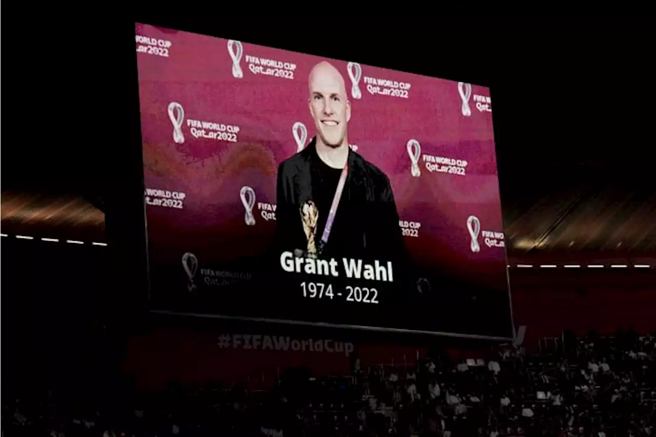 Memorial to American writer Wahl placed at World Cup game