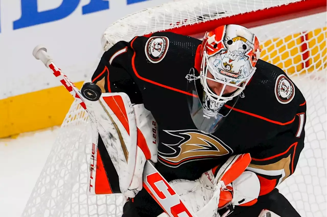 Injury forces Ducks to make goalie moves