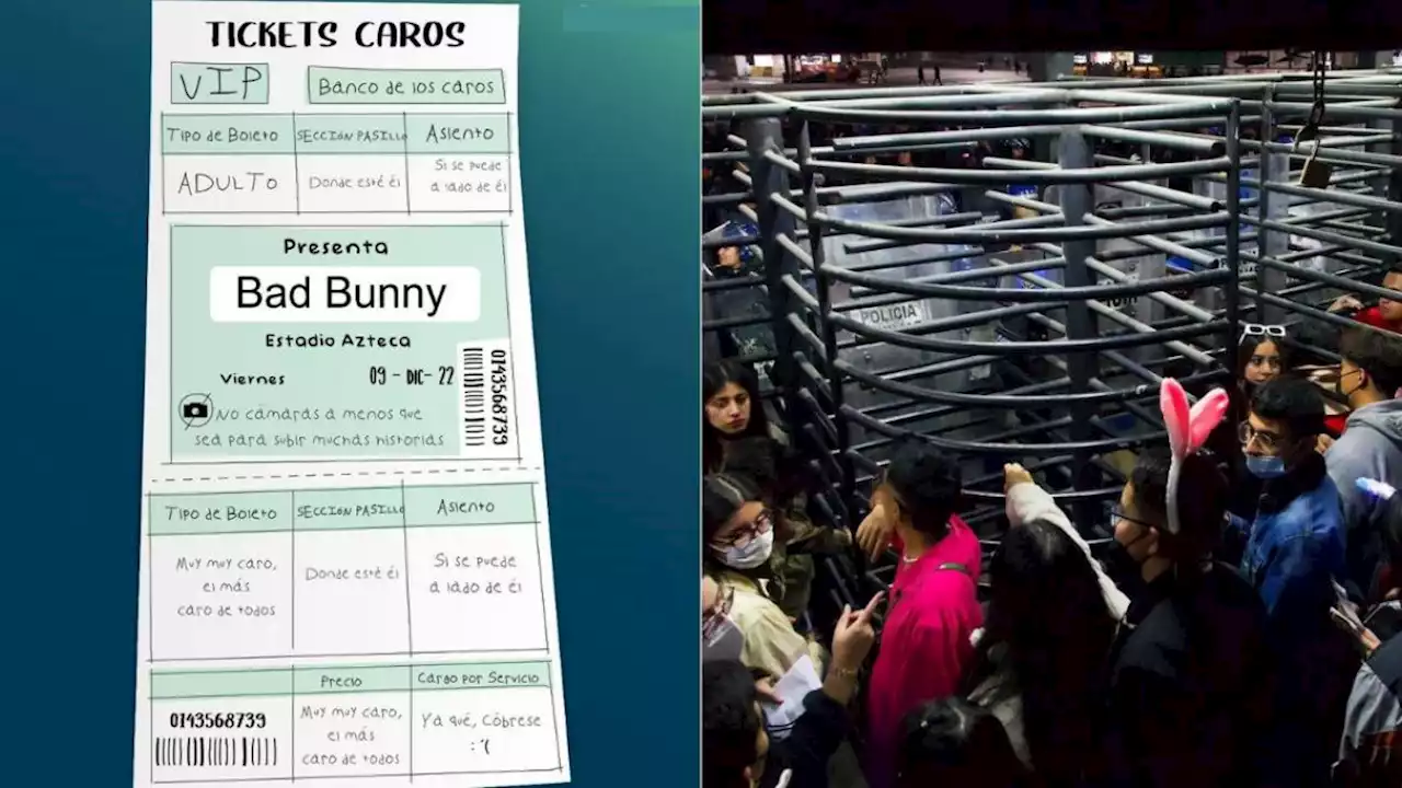 Morena propone legislar contra 'abusos' de Ticketmaster, tras caos en concierto de Bad Bunny