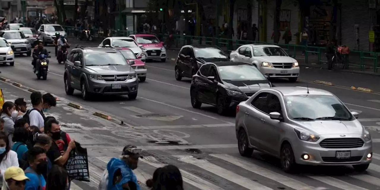 Estos son los autos que no transitan del 12 al 16 de diciembre en CDMX