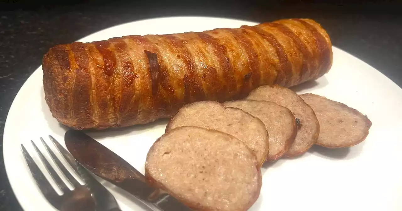 I tried Asda's foot-long pig in blanket