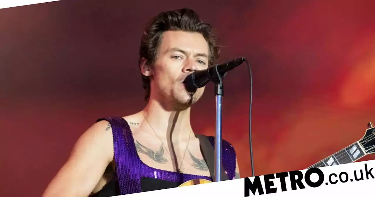 Harry Styles Sends Fans Wild With Cheeky Pants Photo Showing New Thigh Tattoo United Kingdom 1449