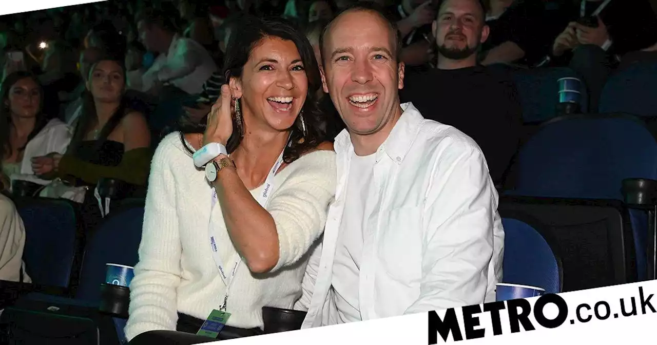 Matt Hancock cosies up to Gina Coladangelo at Capital's Jingle Bell Ball