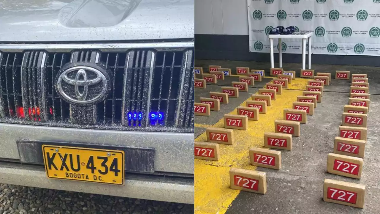 UNP: Cae cargamento de 150 kilos de cocaína en camioneta de funcionario