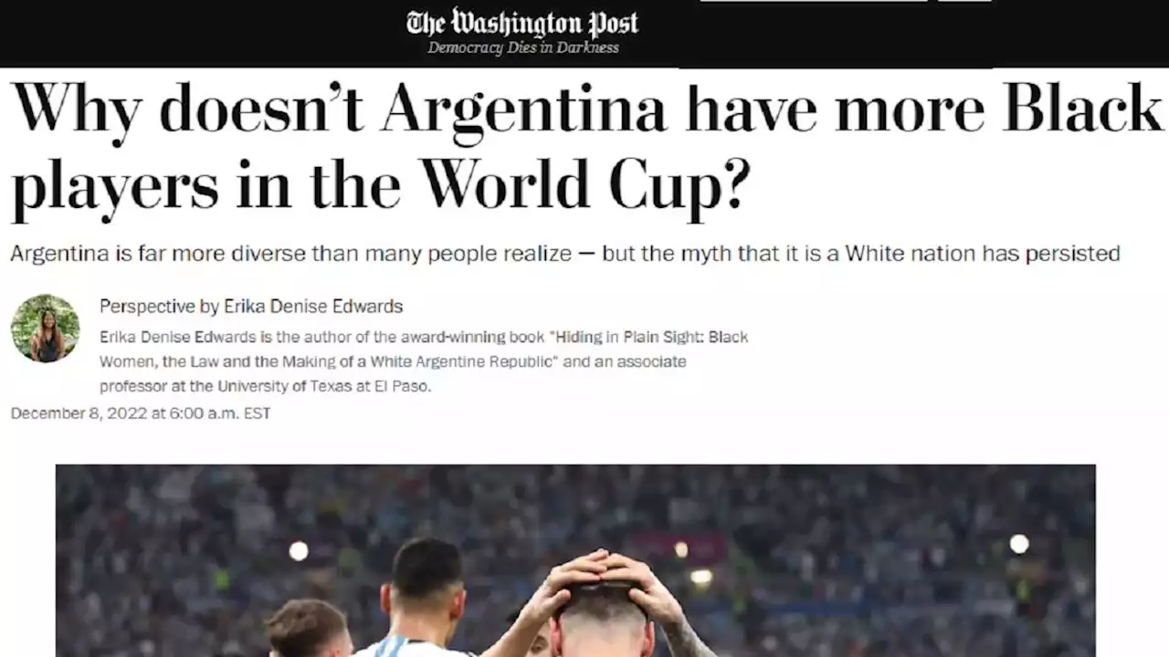 The Washington Post preguntó por qué no hay negros en la Selección Argentina