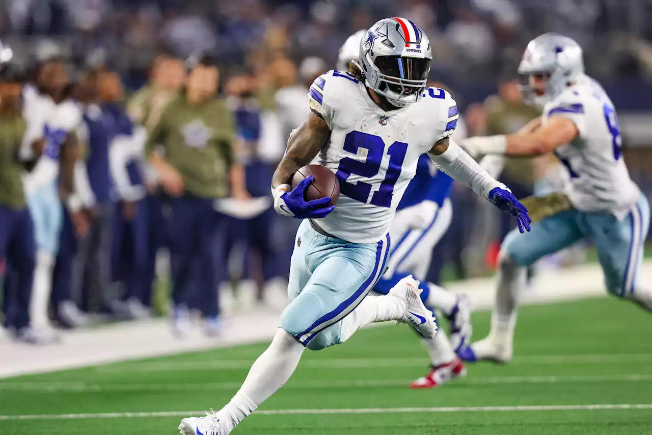 Cowboys Running Strong With Elliott, Pollard as Texans Visit