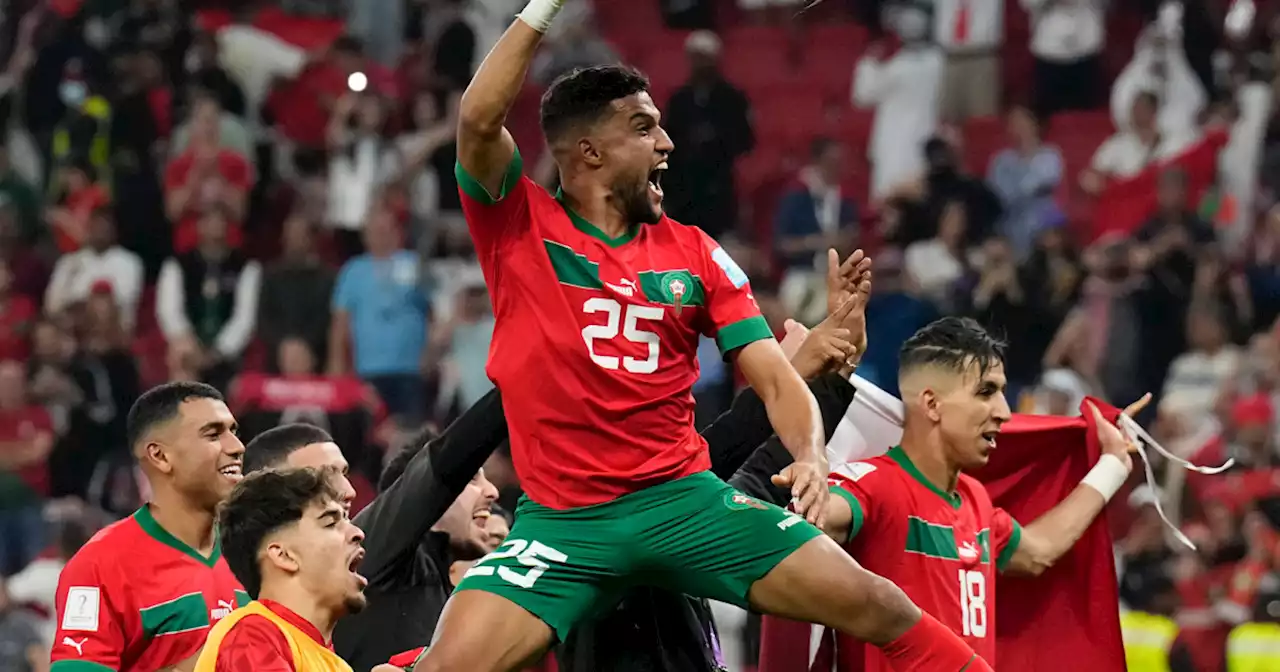 Morocco becomes first African country to reach World Cup semifinals as it topples Portugal