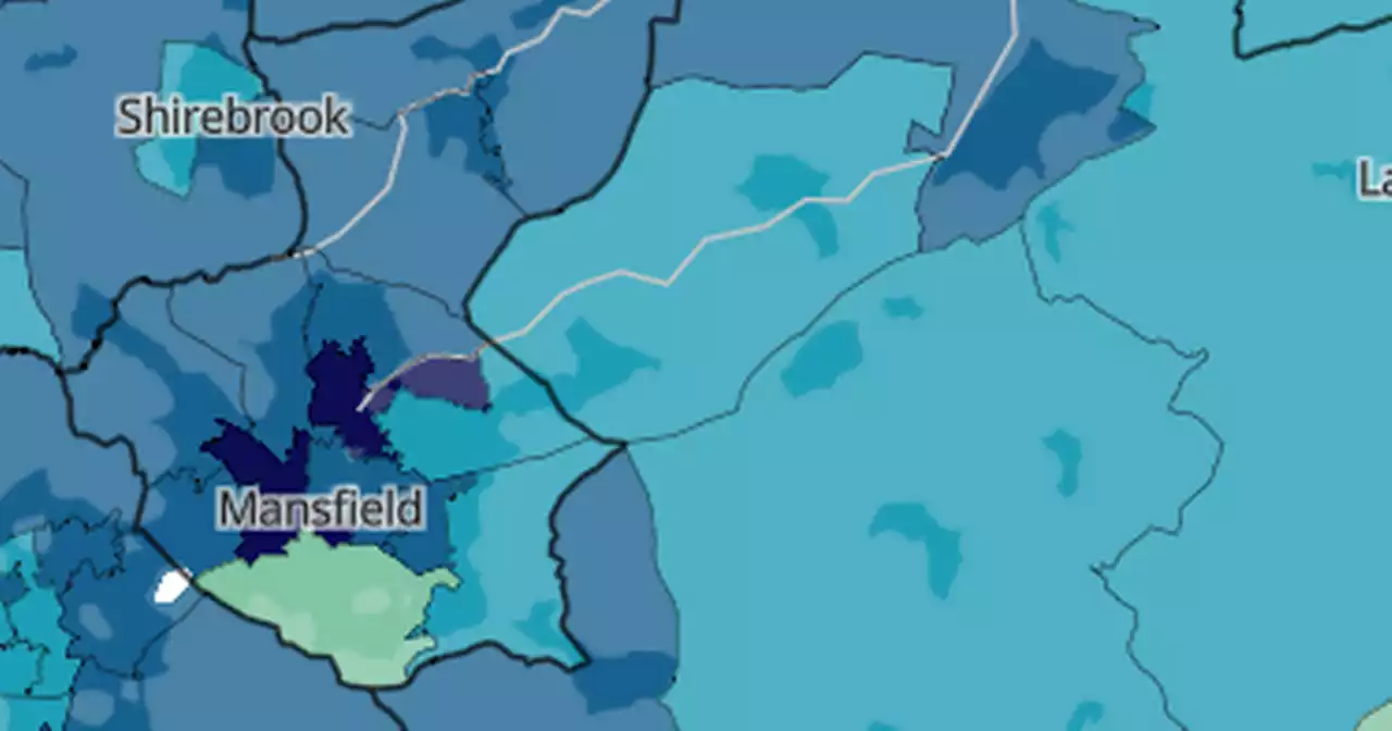 Most deprived areas of Nottinghamshire shown on interactive map