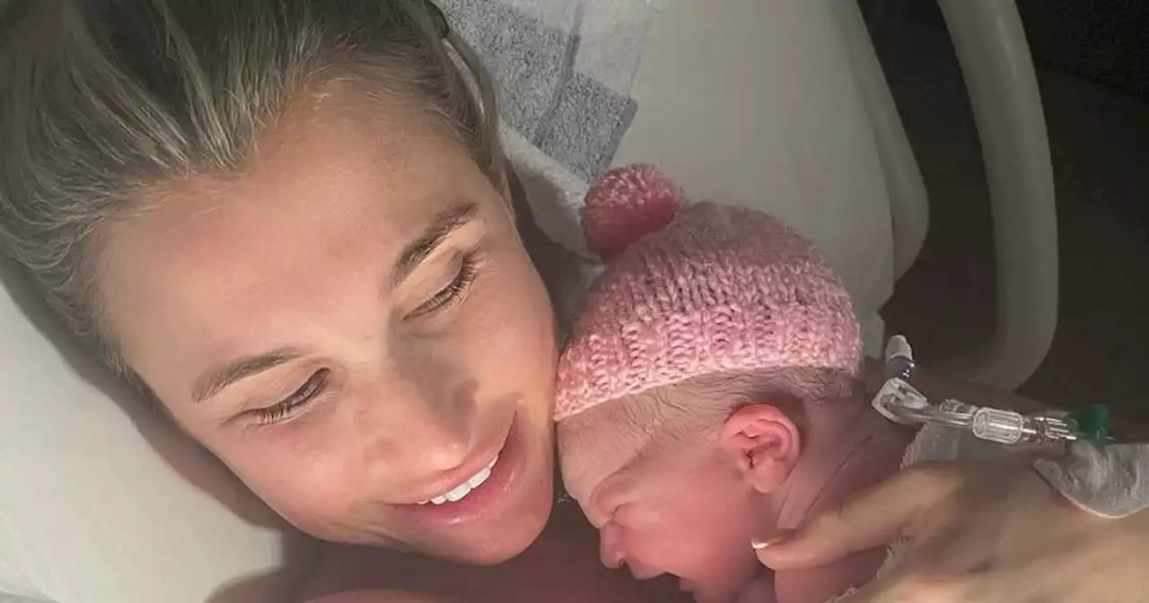 Billie Shepherd shares behind the scenes peek of newborn photoshoot with baby