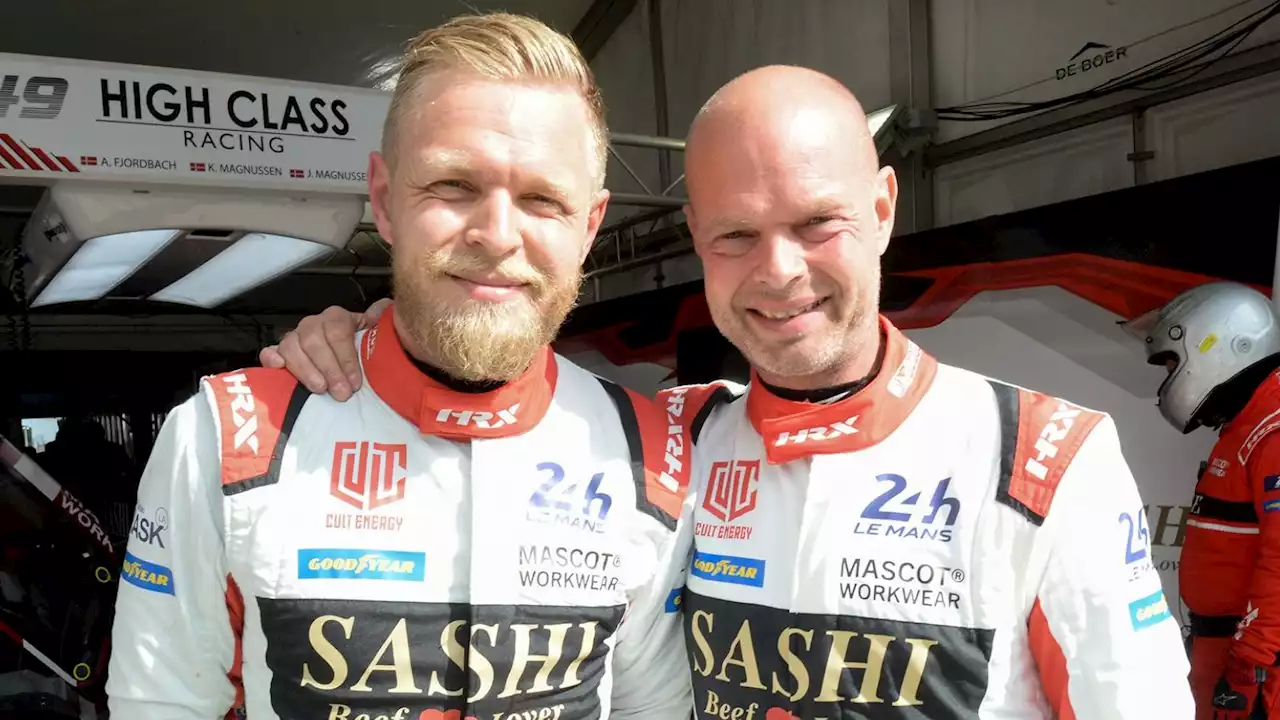 Kevin Magnussen and father Jan secure top 10 finish in Gulf 12 Hours