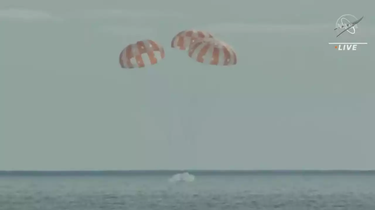 Welcome back to Earth, Orion!