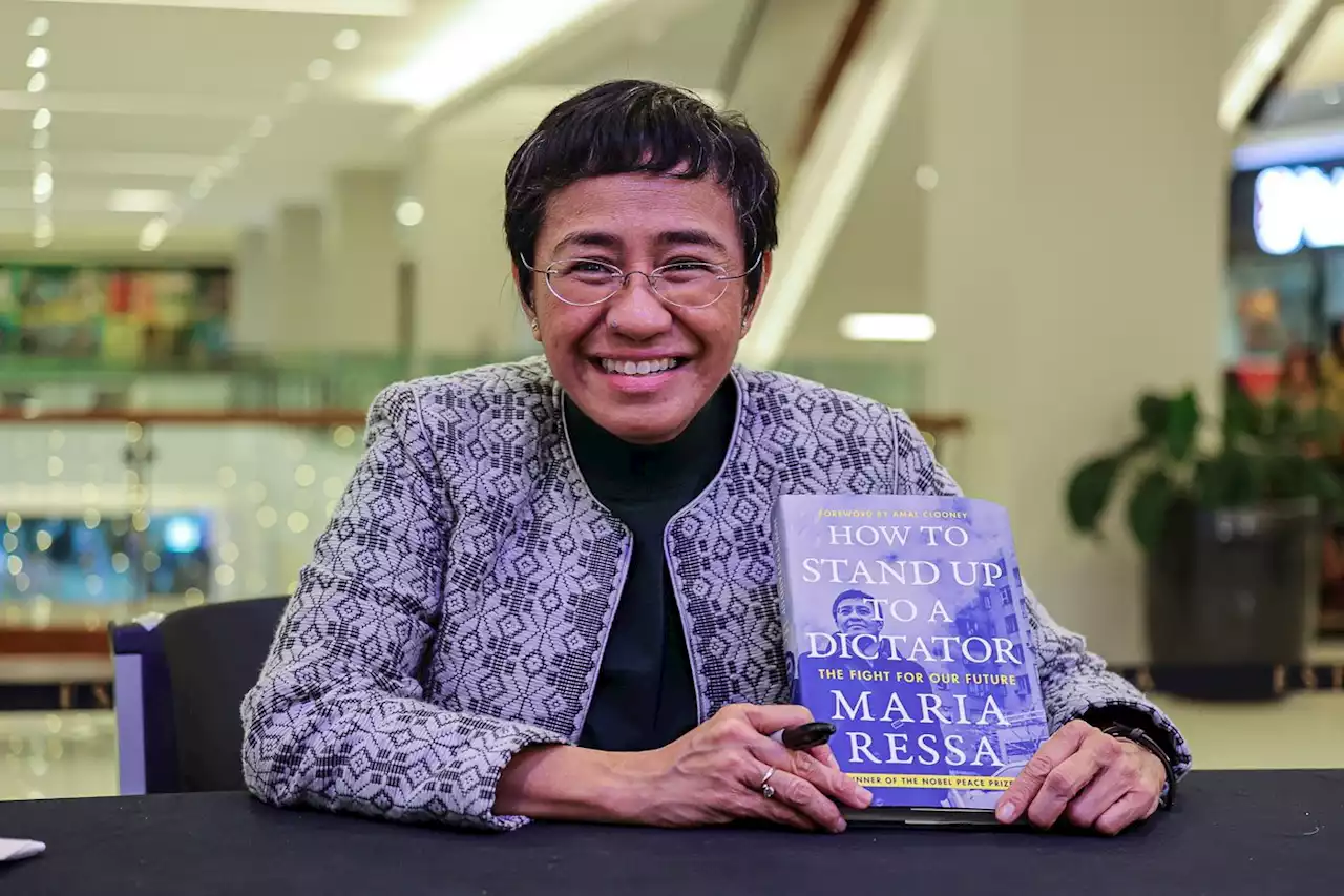 Maria Ressa holds Philippine launch of 'How to Stand Up to a Dictator'