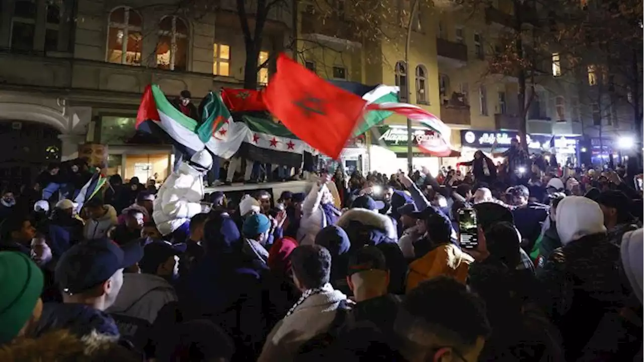 Mehrere spontane Partys von Marokko-Fans nach Halbfinal-Einzug - eine Festnahme