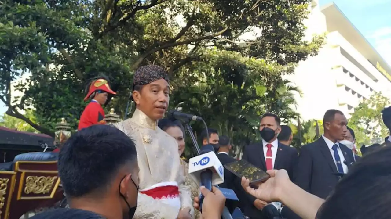 Kaesang dan Erina Kenakan Pakaian Pengantin Dodotan Solo Basahan |Republika Online