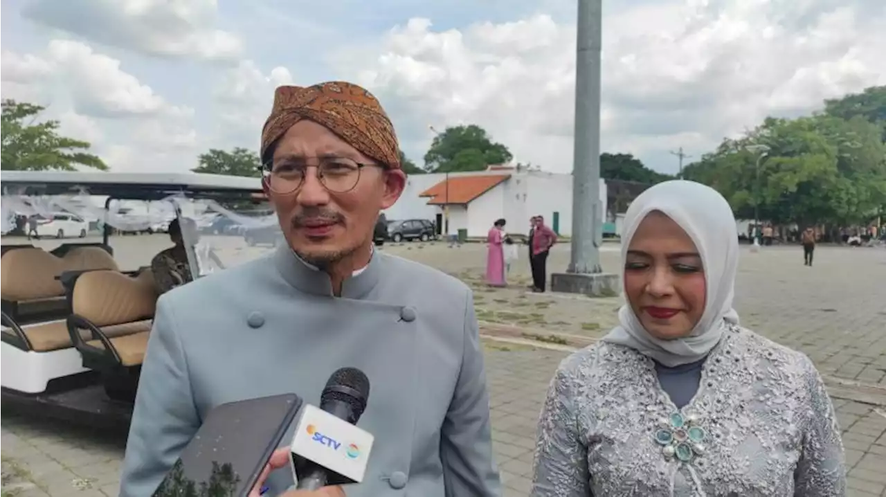 Kaesang-Erina Tasyakuran Pernikahan, Sandiaga Uno Usul Punya Anak Tiga |Republika Online