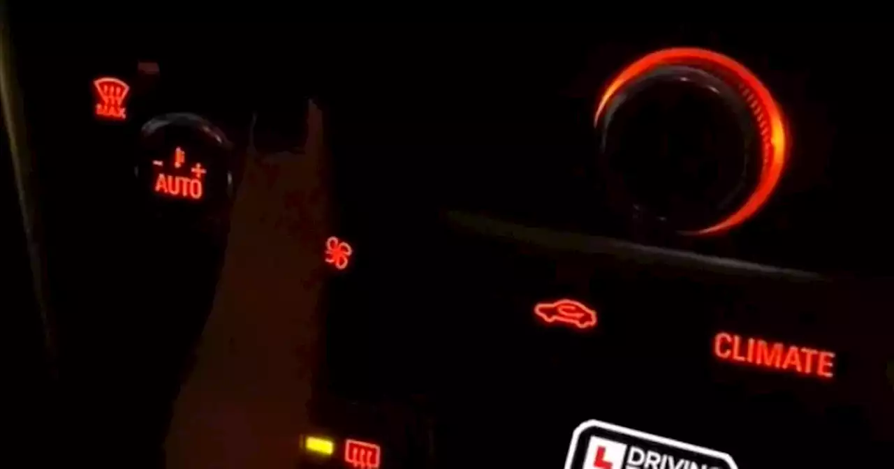 Driving expert points out dashboard button that defrosts windscreen in seconds