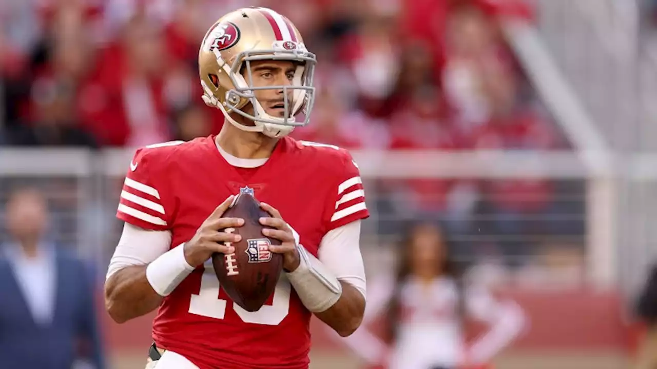 Playoffs reportedly not 'realistic' for 49ers QB Jimmy Garoppolo