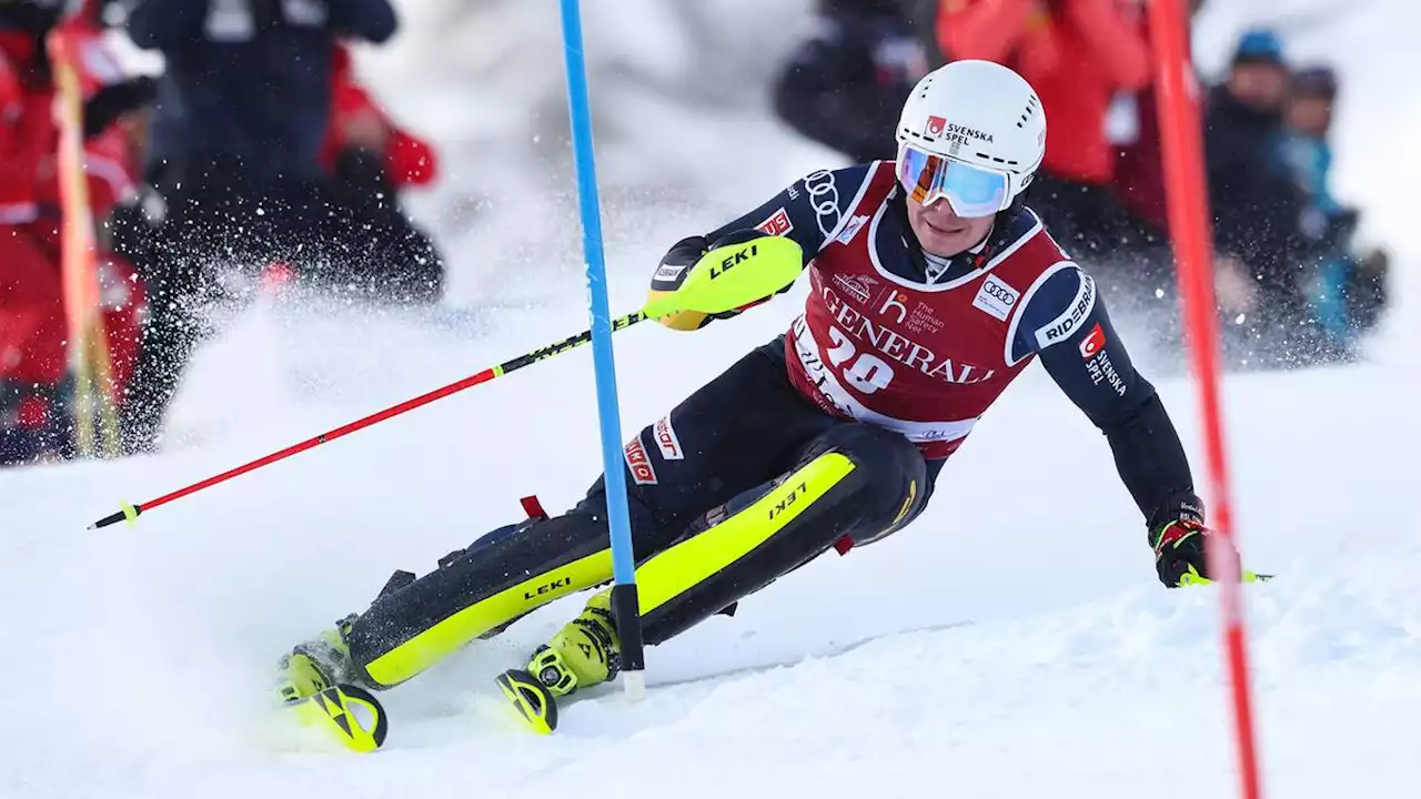 Alpint: Kristoffer Jakobsen fyra efter första åket i Val d'Isère