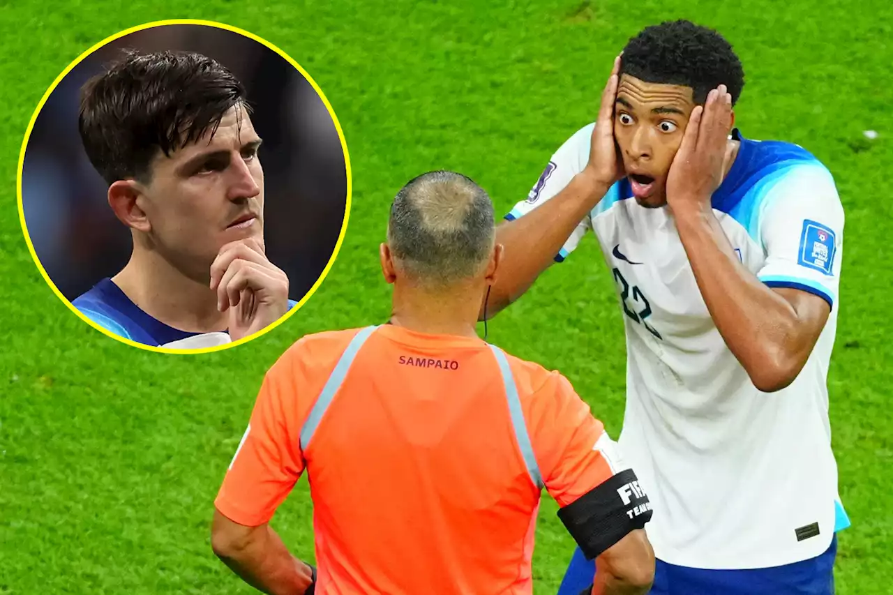 Maguire wants ref explanation after he got 'big decisions' wrong in England loss