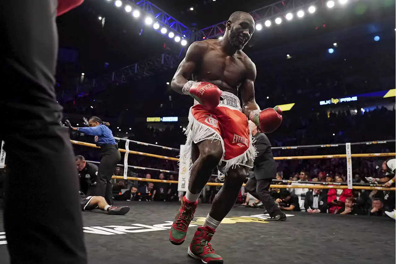 Terence Crawford stops David Avenesyan to defend WBO welterweight title and set up much-discussed fight with Errol Spence