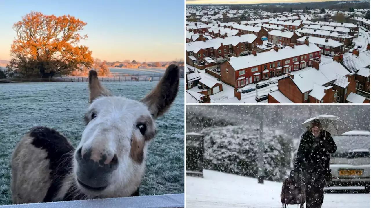 23 dramatic photos of snow and ice across UK as cold snap sees temperatures plummet