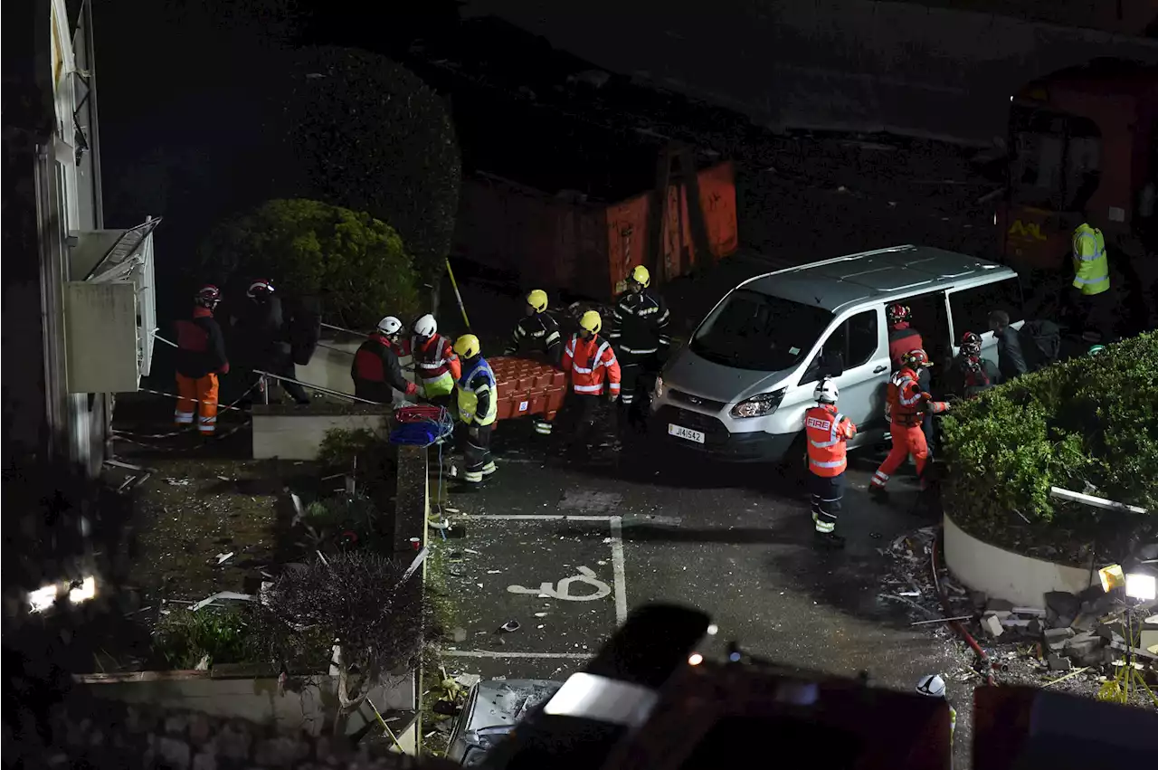 No survivors found in search and rescue operation after explosion at Jersey block of flats