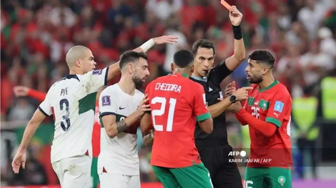 Portugal Tersingkir di Piala Dunia 2022, Pepe & Bruno Kompak Salahkan Wasit asal Argentina - Tribunnews.com