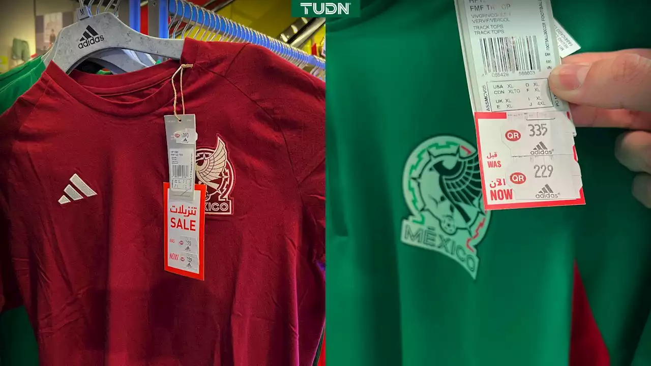 Rematan playeras de México en Doha tras la eliminación del Mundial Qatar 2022