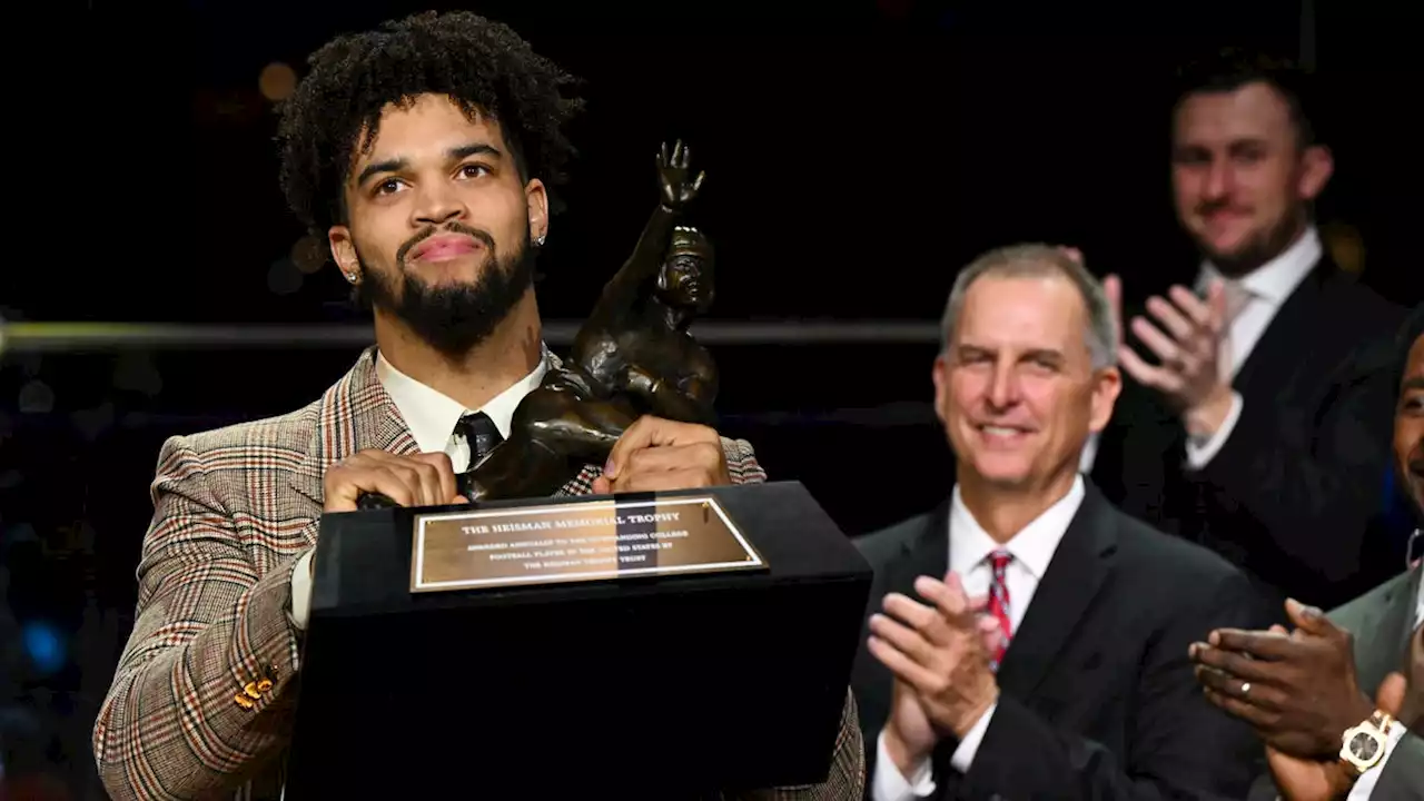 USC quarterback Caleb Williams wins Heisman Trophy, capping electric sophomore season