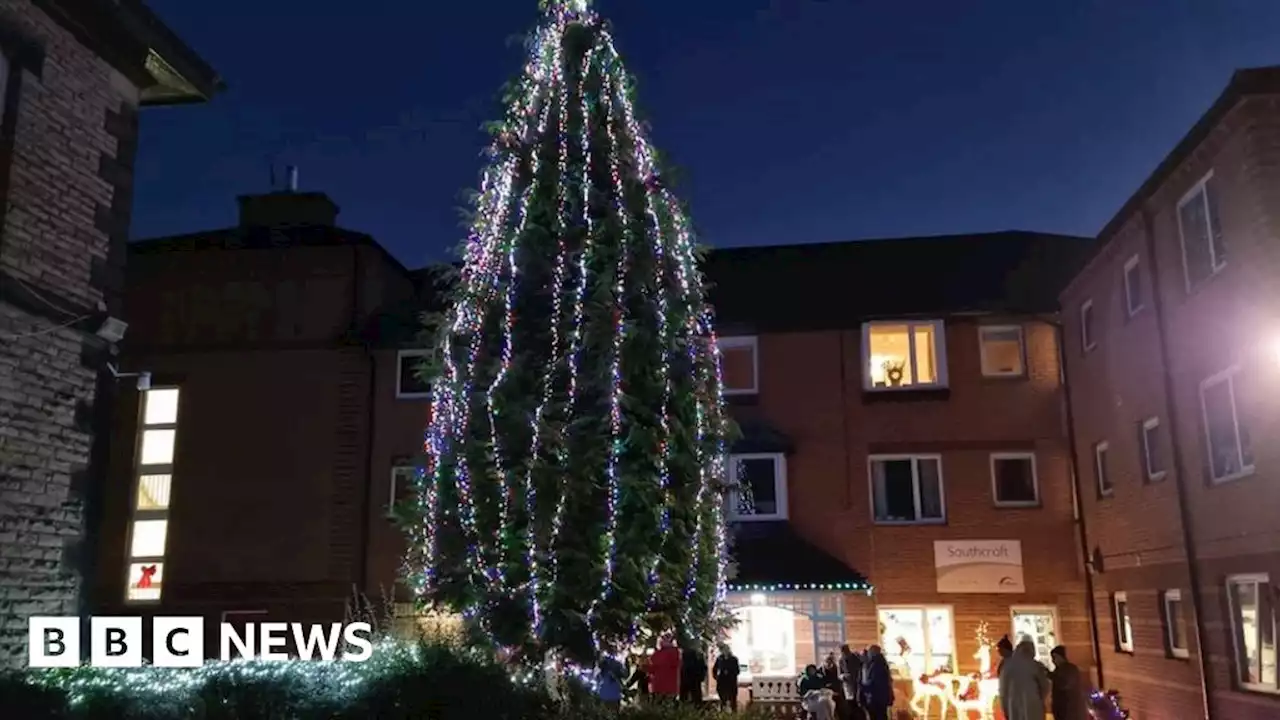 Sheffield Christmas lights wish granted for 101-year-old