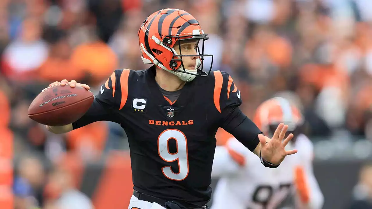 Bengals' Joe Burrow picks up first career win against Browns