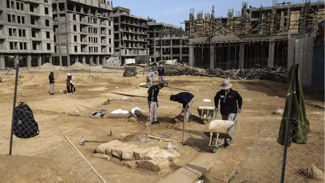 Des nouvelles tombes romaines, datant d'environ 2 000 ans, découvertes à Gaza