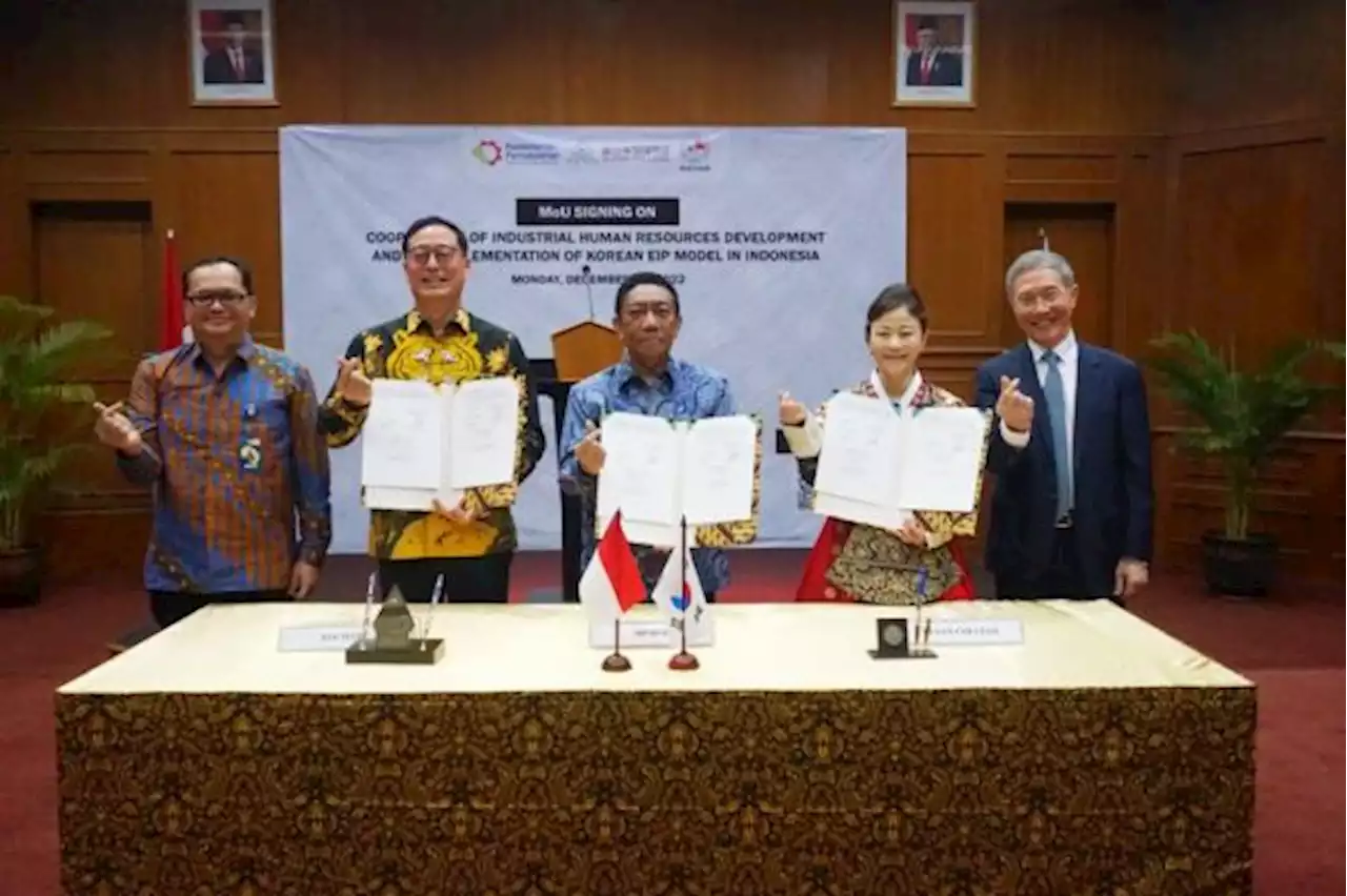 Gandeng Korsel, Kemenperin Terus Kembangan SDM Industri