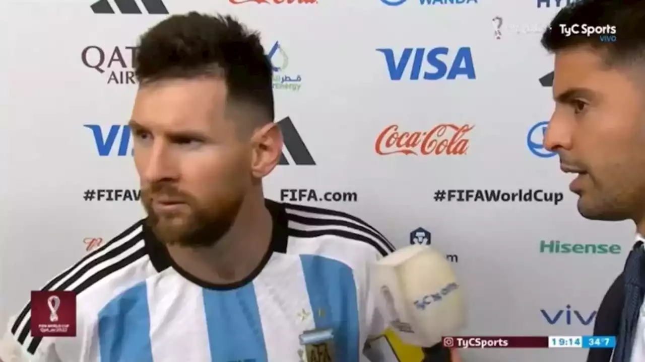 '¿Qué mirás, bobo?': la versión con audio neutro del viral de Lionel Messi