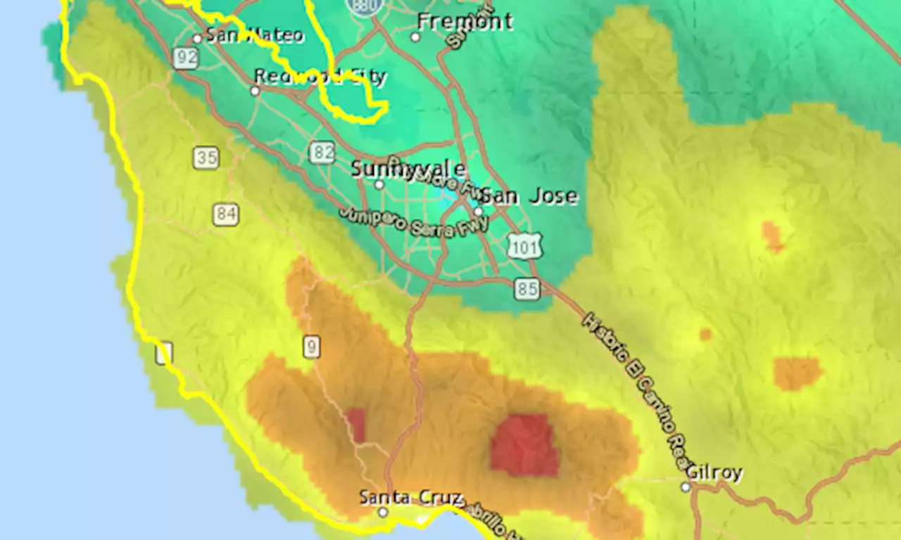 Bay Area rainfall chart: Totals from the weekend’s storm