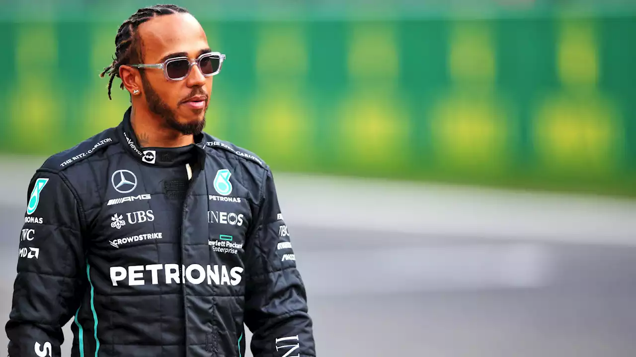 Lewis Hamilton jokes about the worst thing post Abu Dhabi 2021: That big ugly No.1