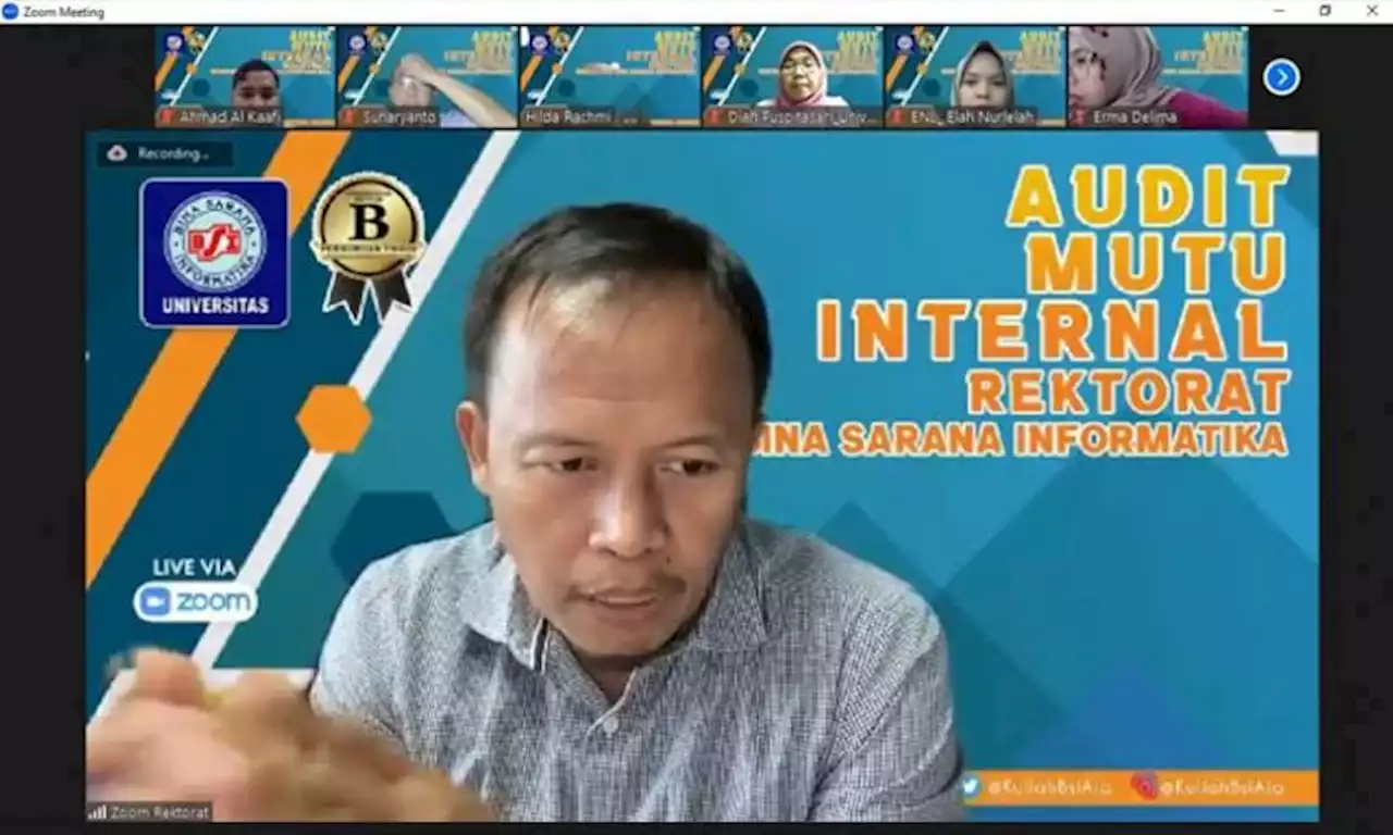 Tingkatkan Kualitas Mutu di Rektorat Universitas BSI Melalui Audit Mutu Internal |Republika Online