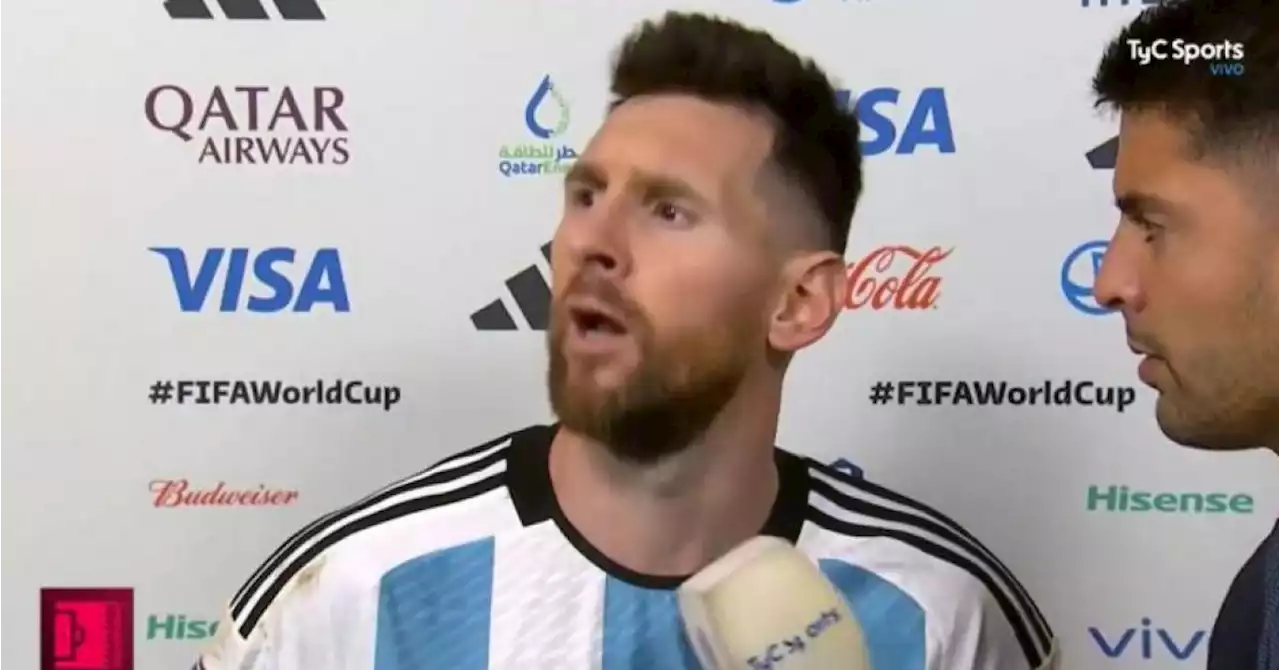 «Messi insultait encore plus Weghorst avant l’interview»: les révélations du journaliste qui interrogeait Lionel Messi après Pays-Bas – Argentine!