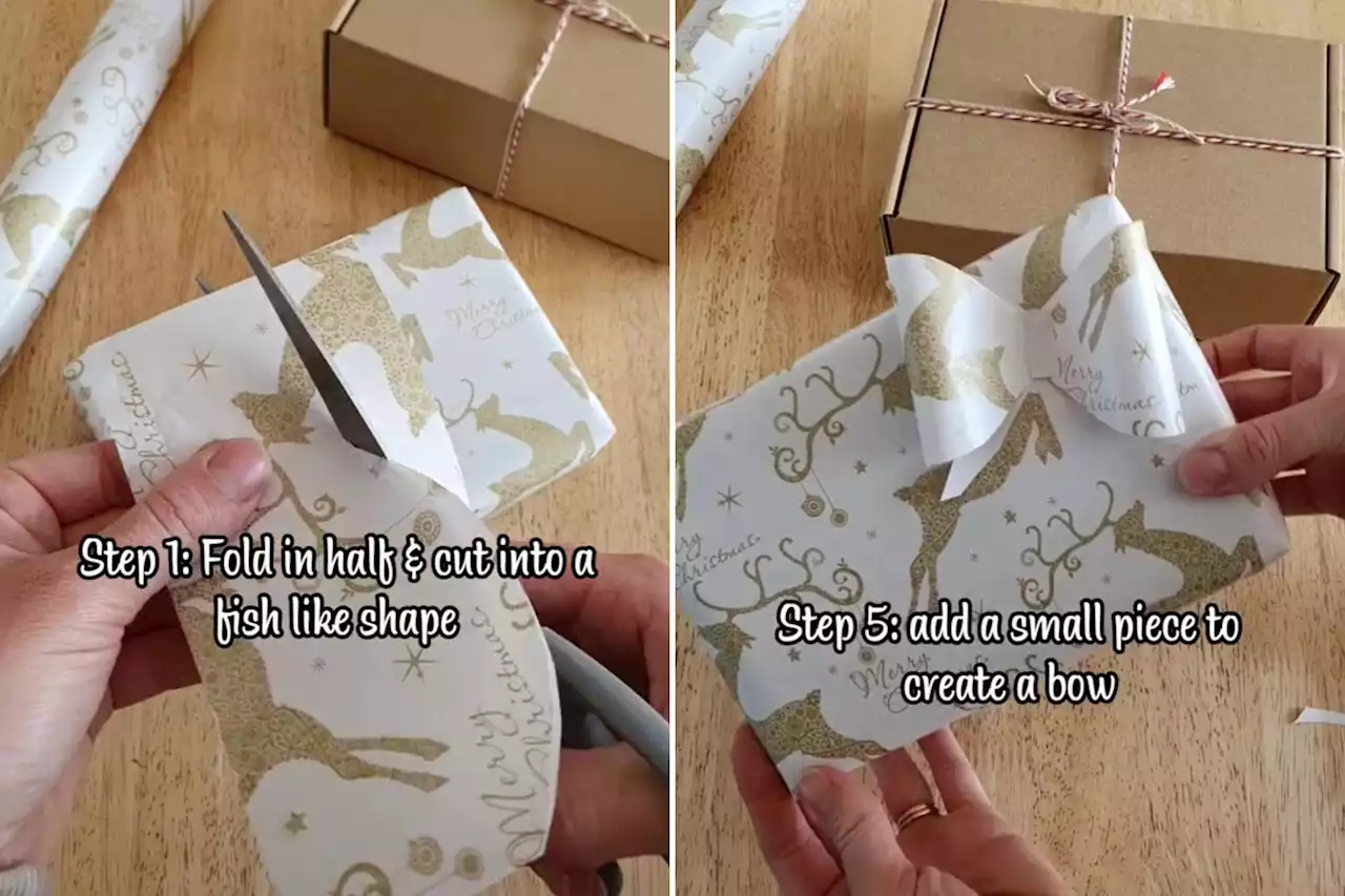 Woman shares simple way to never waste wrapping paper just in time for Christmas