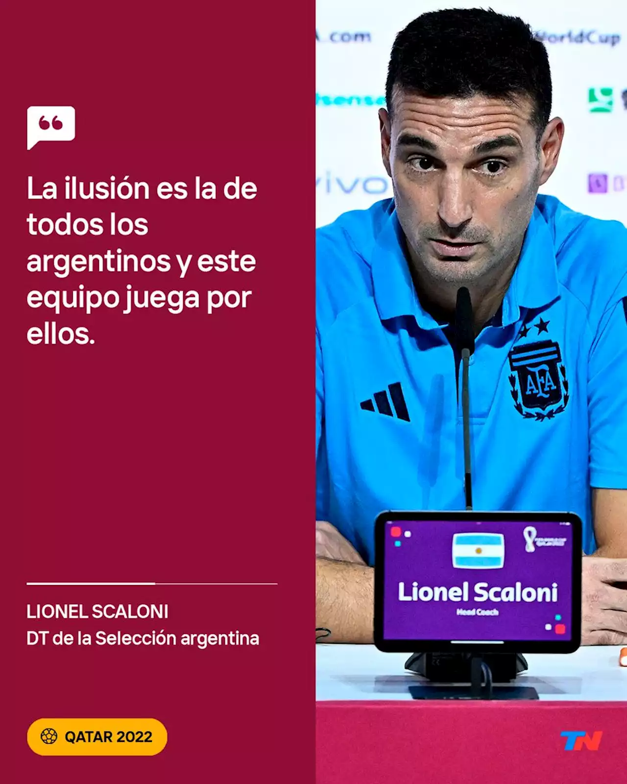 Scaloni afirmó que De Paul y Di María “están disponibles” para jugar ante Croacia