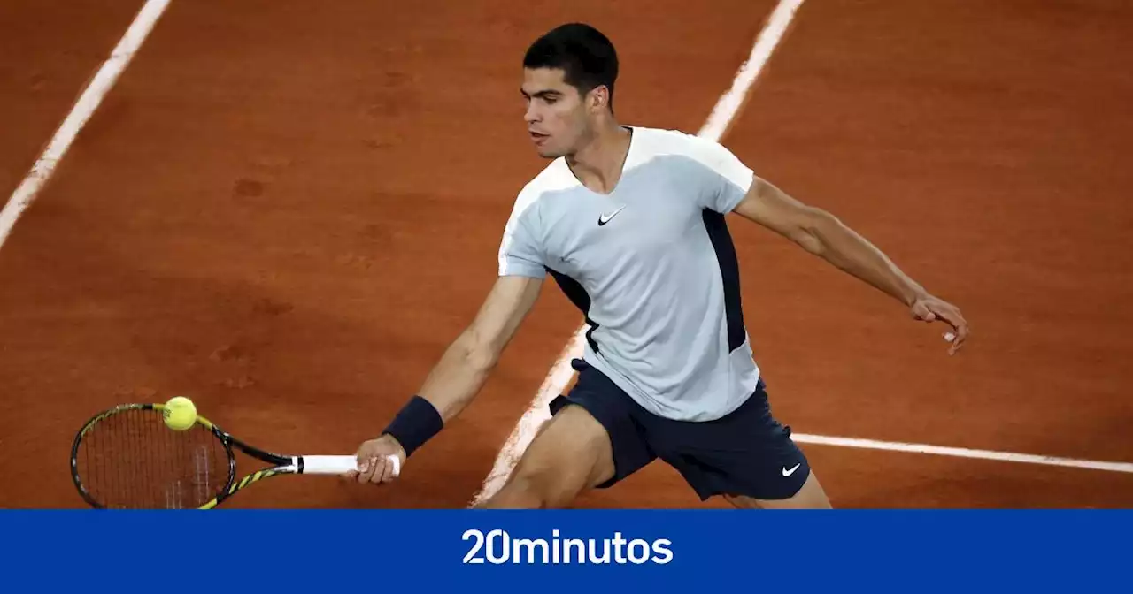 Carlos Alcaraz protagonizó la segunda mejor remontada del año 2022 en Roland Garros, según la ATP