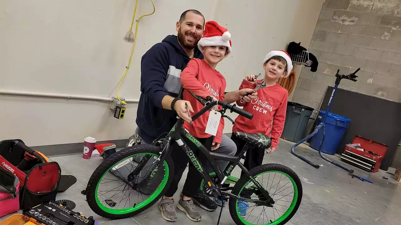 '100 Wheels Project' builds bicycles for PA children during the holidays