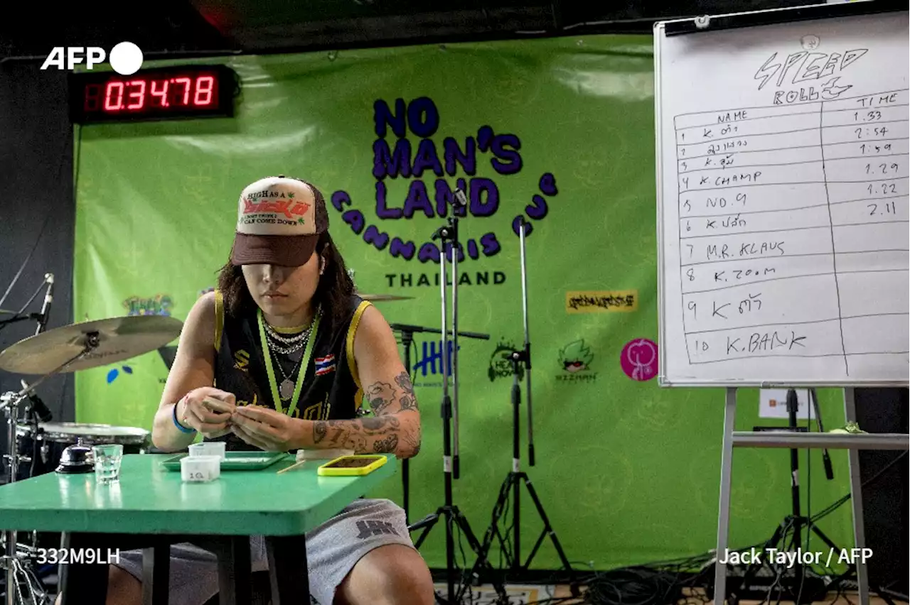 Thaïlande: Concours de joints thaïlandais à Bangkok