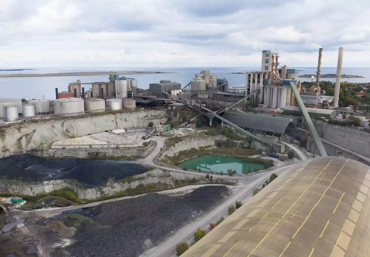 Besked om Cementas kalkstensbrytning på Gotland