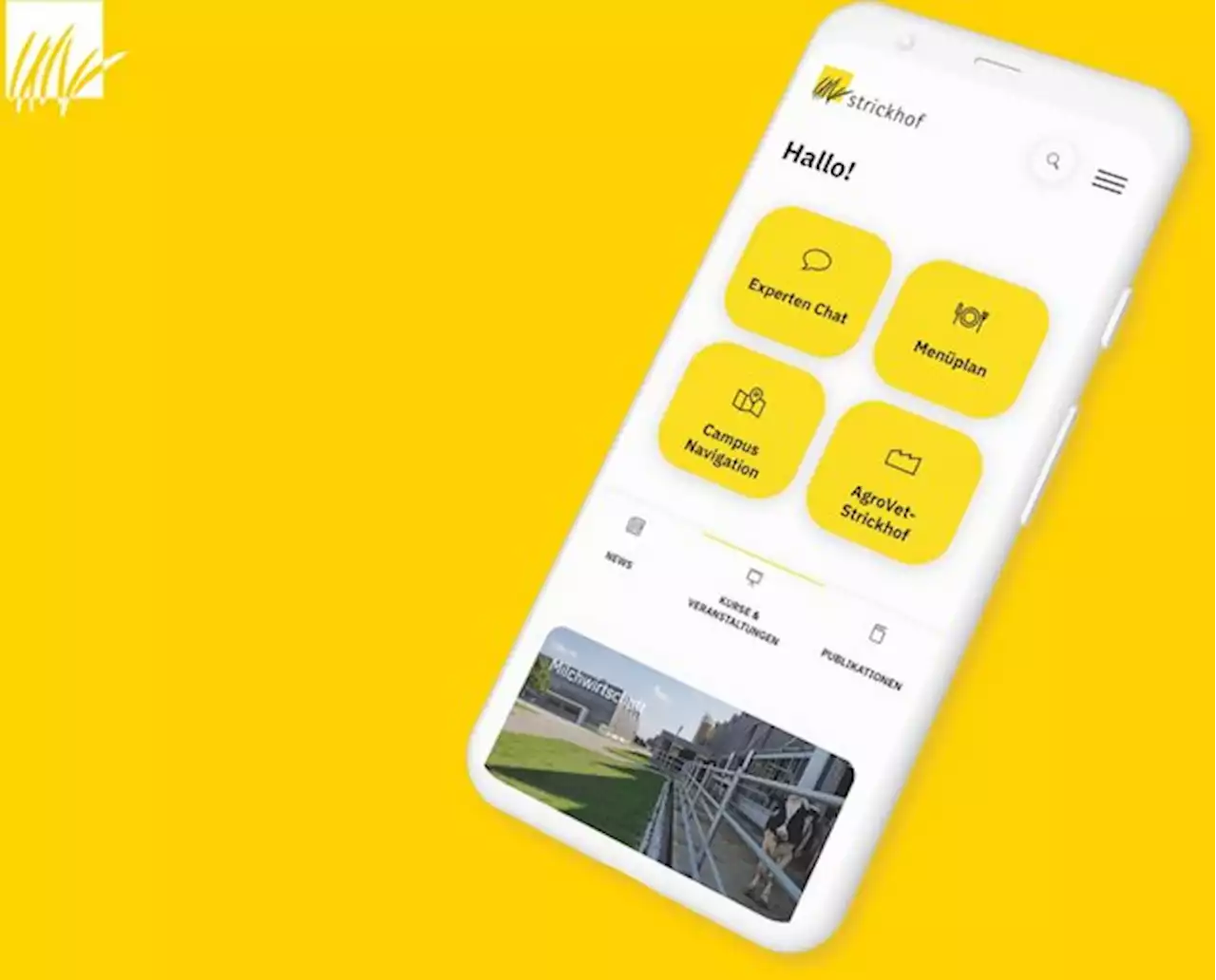Der Strickhof lanciert eine eigene App für Landwirtinnen und Landwirte - bauernzeitung.ch