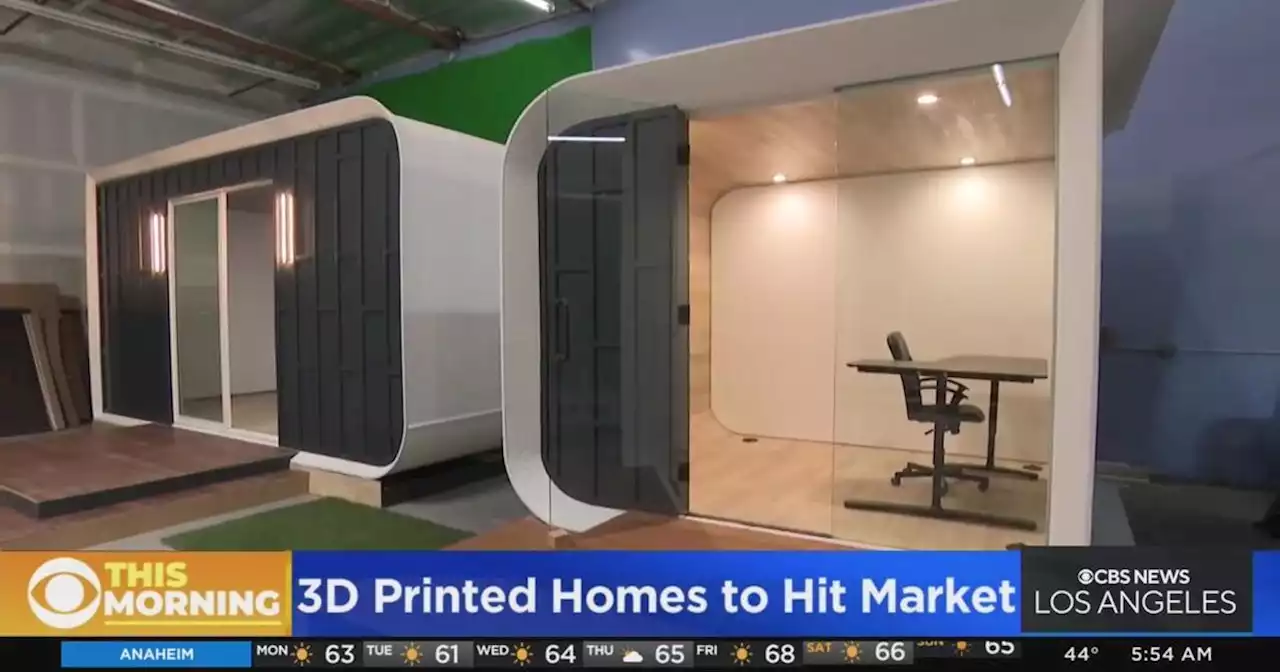 3D-printed homes provide groundbreaking alternative