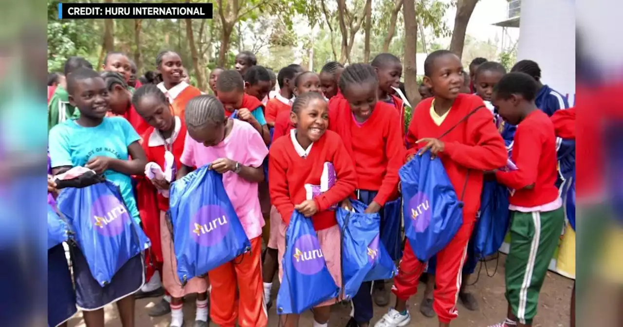 Huru International helps fight period poverty for girls and young women in Africa