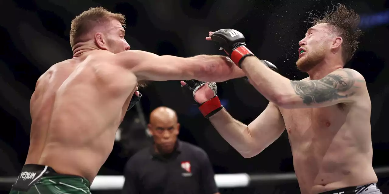 ULTIMATE FIGHTING CHAMPIONSHIP: SA’s Dricus du Plessis and Cameron Saaiman claim victory at UFC 282 bouts in Vegas