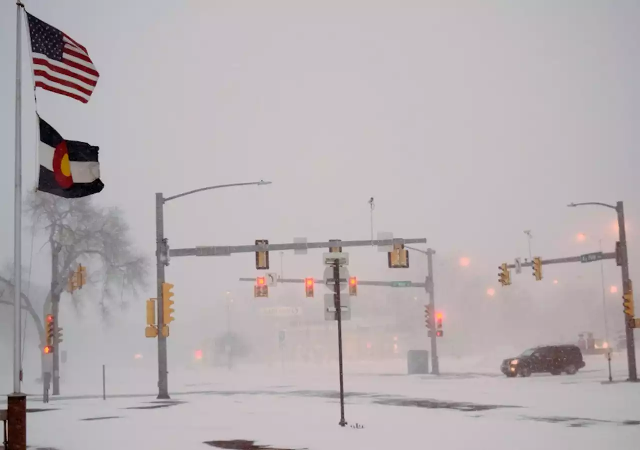 “Everything north of I-70 is closed” in eastern Colorado as storm brings whiteout conditions